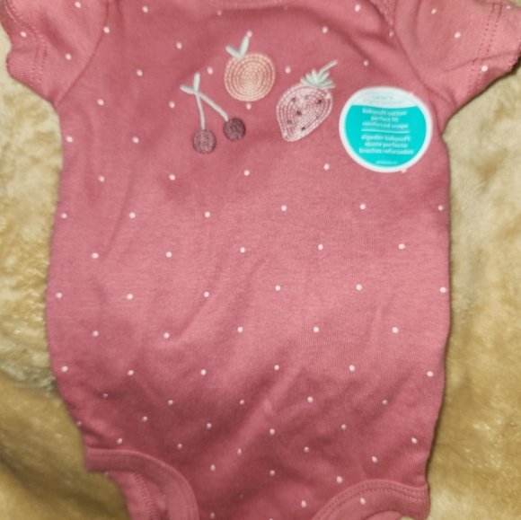 Newborn girls Carter's two-piece onesie set. New with tags! Adorable! Nana! - Picture 3 of 7